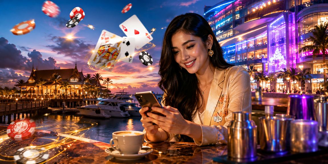 Pemain poker menggunakan strategi di Terengganu